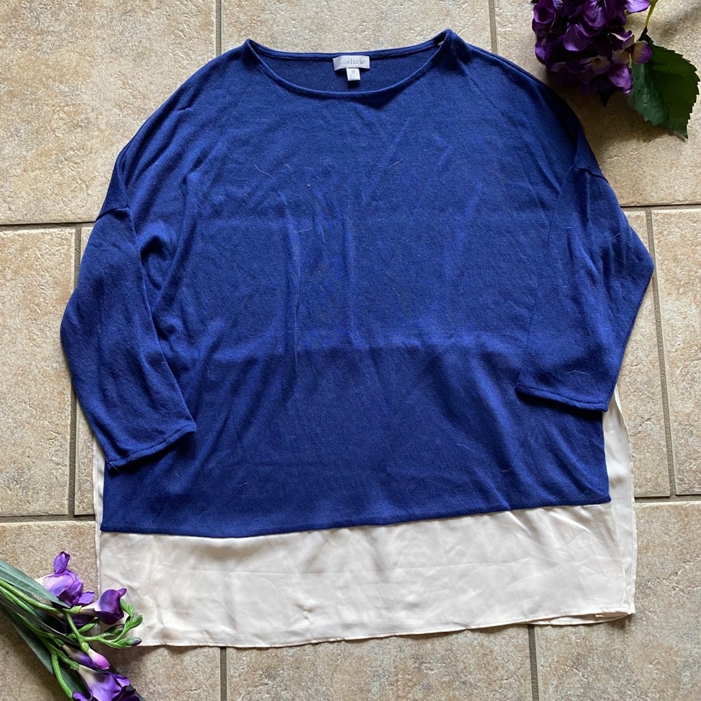 Long-sleeve blouse